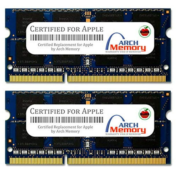 Arch Memory Replacement for Apple 8 GB Early 2009 204-Pin DDR3 So-dimm RAM for MacBook Pro 17-inch 2.66 GHz Intel Core 2 Duo MB604LL/A 2 x 4 GB Arch Memory Replacement for Apple 8 GB Early 2009 204-Pin DDR3 So-dimm RAM for MacBook Pro 17-inch 2.66 GHz Intel Core 2 Duo MB604LL/A 2 x 4 GB